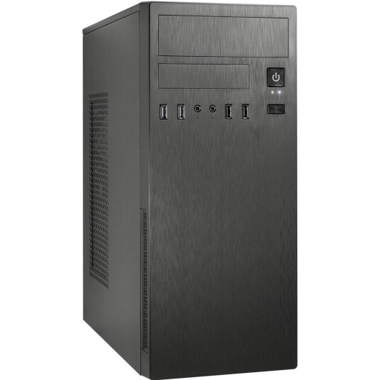 Inter-Tech IT-2812 Business Midi Tower Kabinett ATX Svart Inter-Tech IT-2812 Business Midi Tower Kabinett ATX Svart