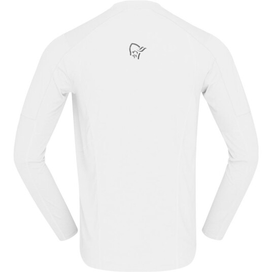 Norrøna Senja Equaliser Lightweight Long SleeveM's Snow White