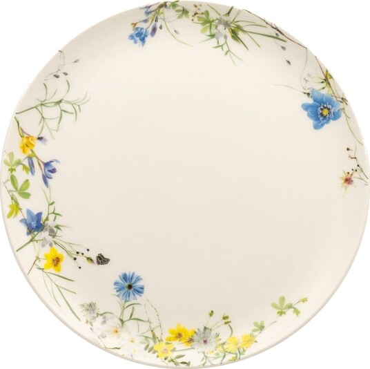 Rosenthal Brillance Fleurs des Alpes tallerken 21 cm Multi
