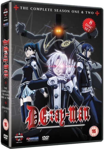 D. Gray Man: The Complete Collection DVD 2010 Osamu Nabeshima cert 15 8 discs Englist Brand New