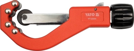 Yato Yt-2234, Rørkutter, Stål, Metall, Aluminium, Kopper, Polyvinylklorid (Pvc), Rød, 1,4 Cm