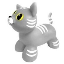 Gerardo Toys Jumpy Katt Grå Gerardo Toys Jumpy Katt Grå