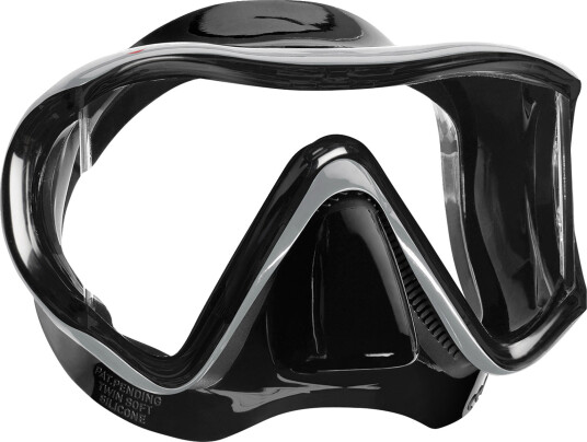 Mares I3 Mask, dykkermaske, unisex STD BLACK/SILVER/BLACK Mares I3 Mask, dykkermaske, unisex STD BLACK/SILVER/BLACK