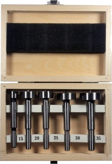 Alpen Forstner Fres/Bits-Sett 5 Deler 15-35 Mm Alpen Forstner Fres/Bits-Sett 5 Deler 15-35 Mm