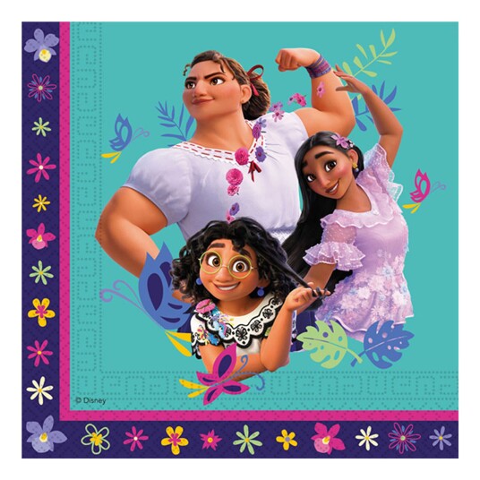 Servietter Disney Encanto 20 pakning Servietter Disney Encanto 20 pakning