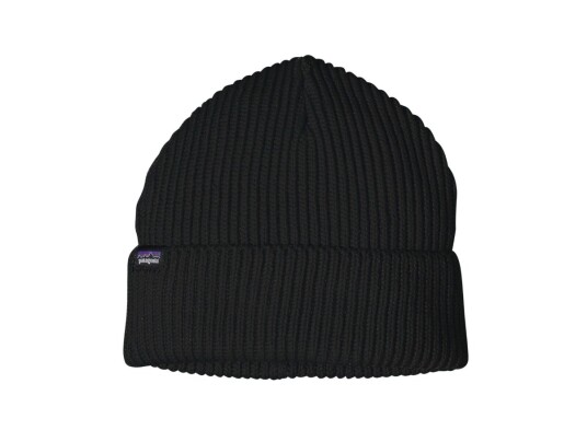 Patagonia Fishermans Rolled Beanie Black