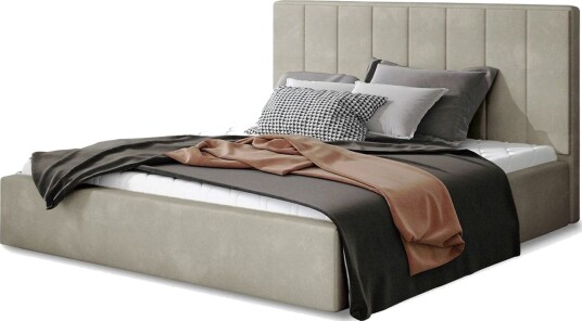 Sängram & Sängstomme Eltap Beige 200x200 67