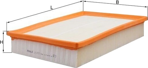 Luftfilter KNECHT LX 4757 Luftfilter KNECHT LX 4757