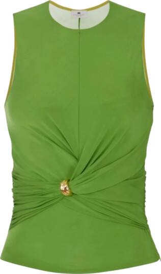 Elisabetta Franchi Dame Topper Grønn S, Elisabetta Franchi Dame Topper Grønn S,