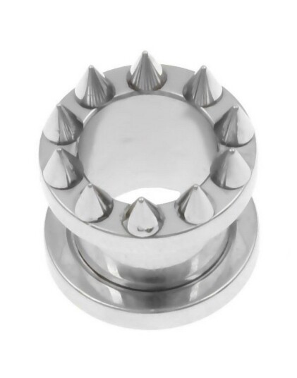 Body Art Multi Spikes Piercing Tunnel Body Art Multi Spikes Piercing Tunnel