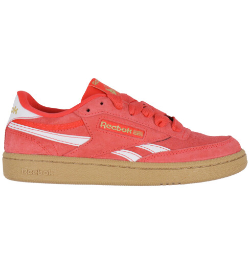 Reebok Sko Club C Revenge Rød/Hvit/Goldmet 35 Sko