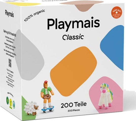 Playmais Basic Byggesett 3+ År 200 Deler