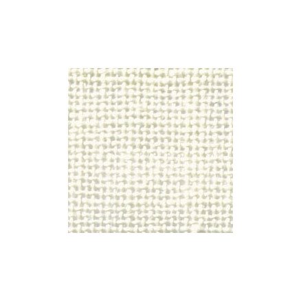 Permin Lin 8tr Broderistoff Hvit 46x46cm