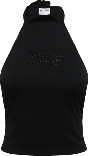 Juicy Couture Wesley Tie Back Top Black M