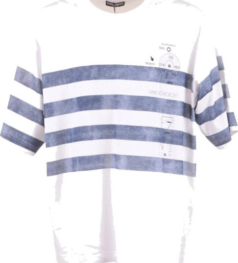 Dolce & Gabbana, Herre, Topper, Hvit, L,