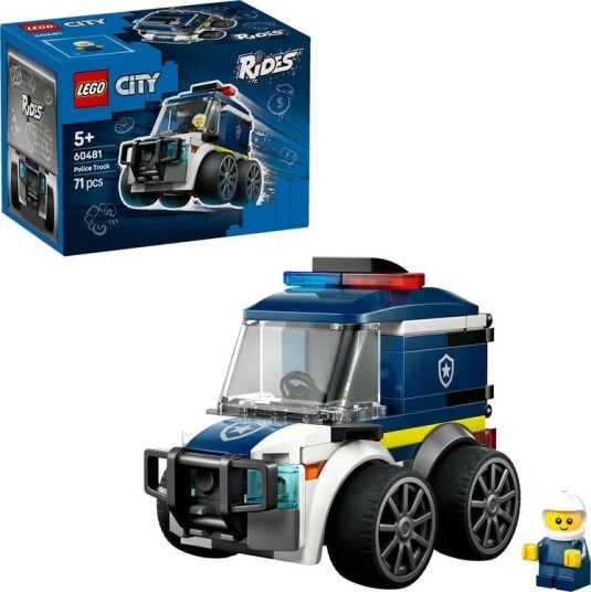 Lego City 60481 Politibil Byggeleke