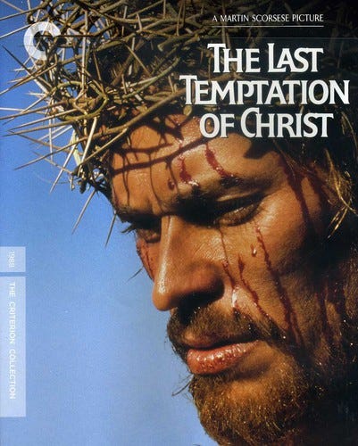 Last Temptation Of Christ Bluray