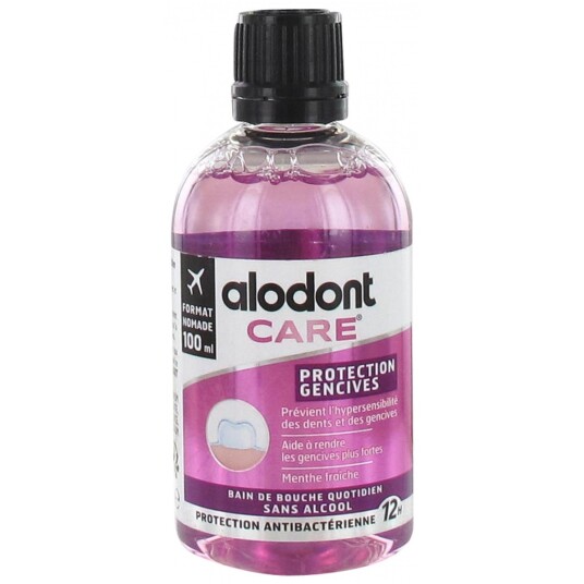 Munnvann uten alkohol ALODONT Care Protect Gum Daily 100 ml