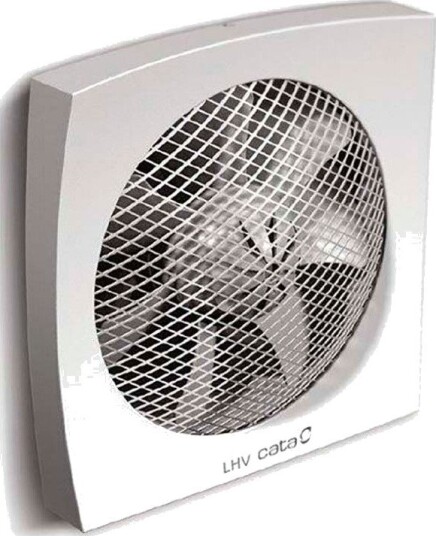 Cata LHV-190 Avtrekksventil 19 cm Hvit for Byggematerialer