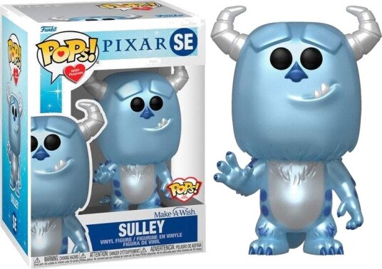 Funko POP-figur av Disney Make a Wish Sulley Metallic