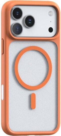 Torras Hybrid Mobildeksel iPhone 17 Pro MagSafe Kompatibel Oransje - Vanntett