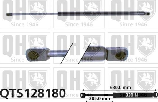 QUINTON HAZELL QTS128180 Baklukedemper