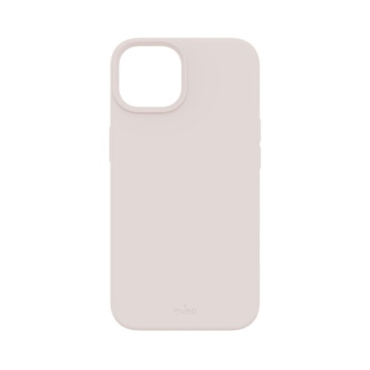 Puro Icon Deksel for iPhone 13/14 - Lyserosa Mobildeksel