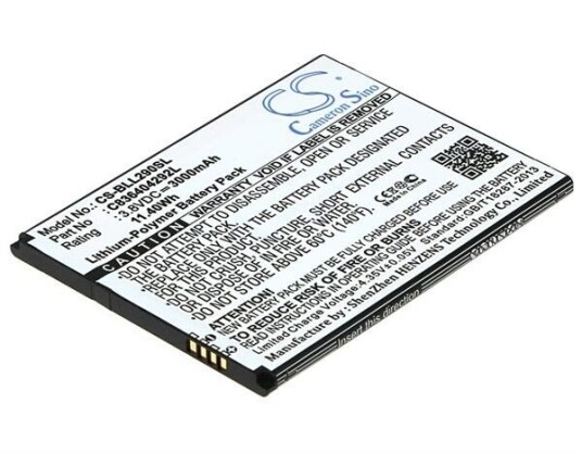 Blu Batteri (3000 mAh 3.8 V) passende til Blu L290U