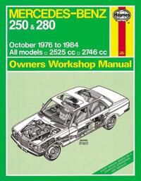 Mercedes-Benz 250 & 280 123 Series Petrol (Oct 76 - 84) Haynes Repair Manual Av Haynes Publishing