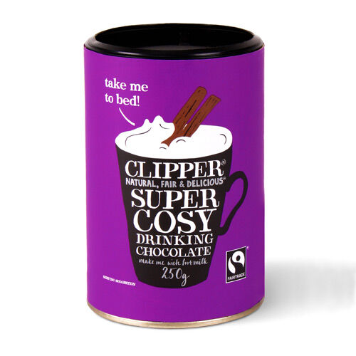 Clipper Cocoa Fair Trade Tilsett Melk 250g Clipper Cocoa Fair Trade Tilsett Melk 250g