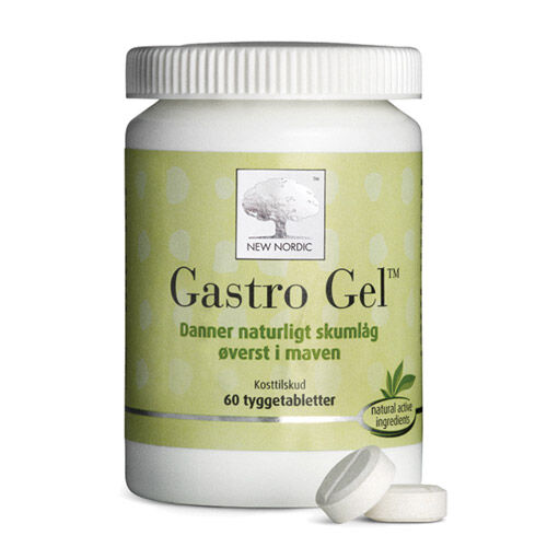 New Nordic Gastro Gel 60 Tabletter New Nordic Gastro Gel 60 Tabletter