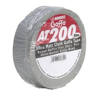 Advance Tapes At 200 - Gaffa Dull Finish Sølv