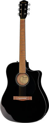 Fender CD-60SCE Blk WN w/Bag