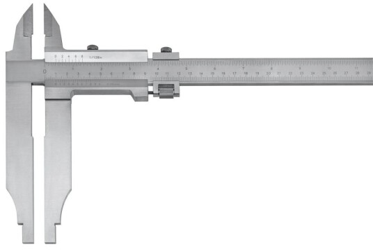 Format Verkstadsskjutmått 800x150mm Med Spetsar, Med Finjustering Format Verkstadsskjutmått 800x150mm Med Spetsar, Med Finjustering