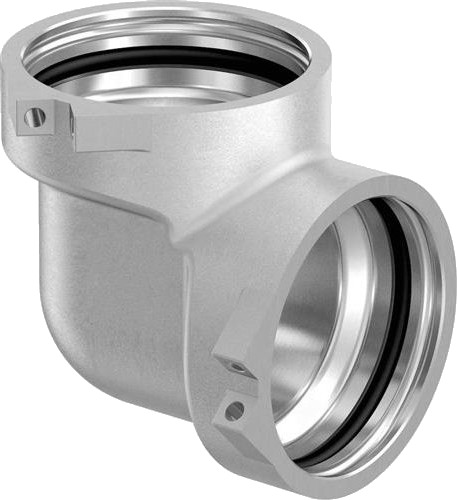 Uponor 90° MLC Vinkel 3" for Hydraulikk