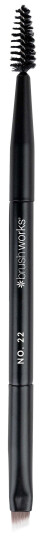 Brushworks No. 22 Double Ended Brow Brush and Spoolie Brushworks No. 22 Double Ended Brow Brush and Spoolie