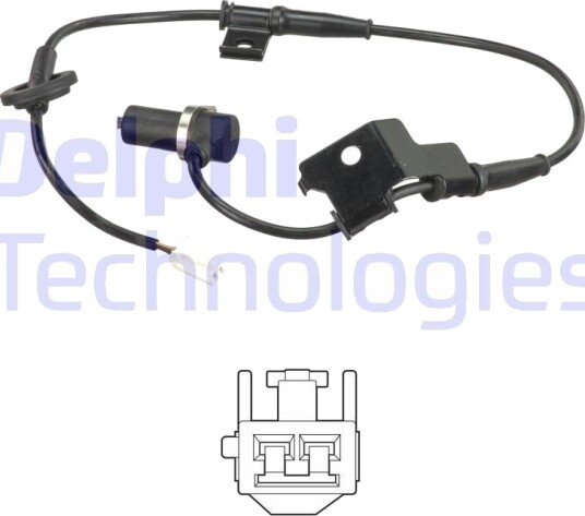 DELPHI SS20614 Sensor, ABS DELPHI SS20614 Sensor, ABS
