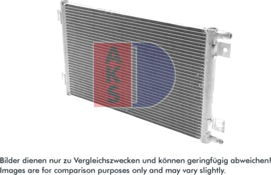 AKS DASIS 442071N Kondensator, klimaanlegg