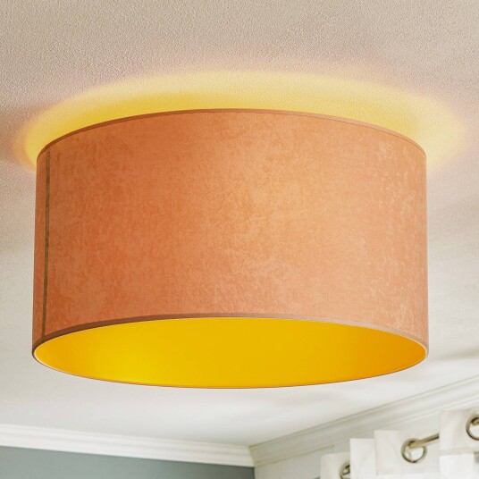 Duolla Taklampe Golden Roller Ø 60cm beige/gull