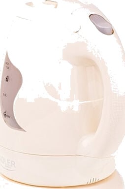 Adler Vannkoker 1L 850W Beige med Vannivåindikator