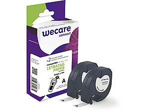 Wecare - Kompatibel - Blekkpatron - For Dymo Letratag Lt-100H Lt-100T