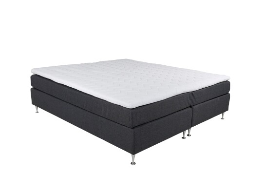 Venture Design Tällberg kontinental seng Mørkegrå 180 cm Medium & fast Grå Venture Design Tällberg kontinental seng Mørkegrå 180 cm Medium & fast Grå