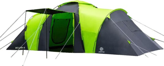 Peme telt Bojan 6 campingtelt ??? 6 personer ??? Svart Gr??nn