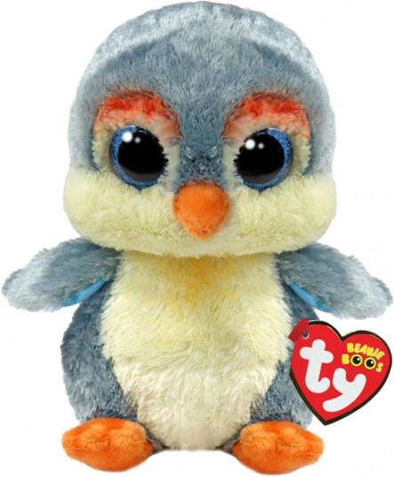 Ty Beanie Boos Fisher Pingvin Kosedyr 15 Cm Fra 3 År Ty Beanie Boos Fisher Pingvin Kosedyr 15 Cm Fra 3 År