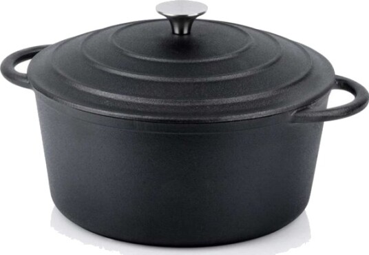 Gryte I Grøn Emalje 26 Cm Med Lokk Cast Line 199075