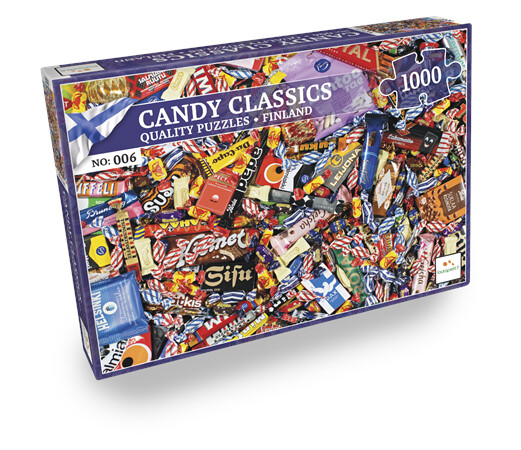 Lautapelit Nordic Quality Puzzles - FI:006 - Finnish Candy (1