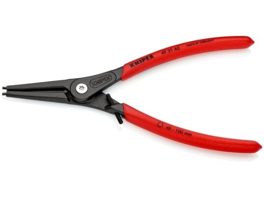Knipex 49 31 A3 Seegeringtang Passer Til Indvendige Ringe 40-100 Mm Spids Form Lige Knipex 49 31 A3 Seegeringtang Passer Til Indvendige Ringe 40-100 Mm Spids Form Lige