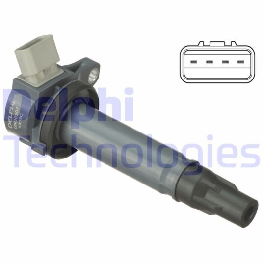 Tennspole coil DELPHI GN10597 12B1