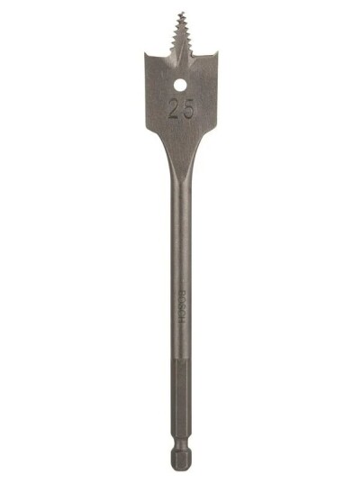 Bosch Flatfresebor Self Cut sekskant D= 25,0 mm L= 152