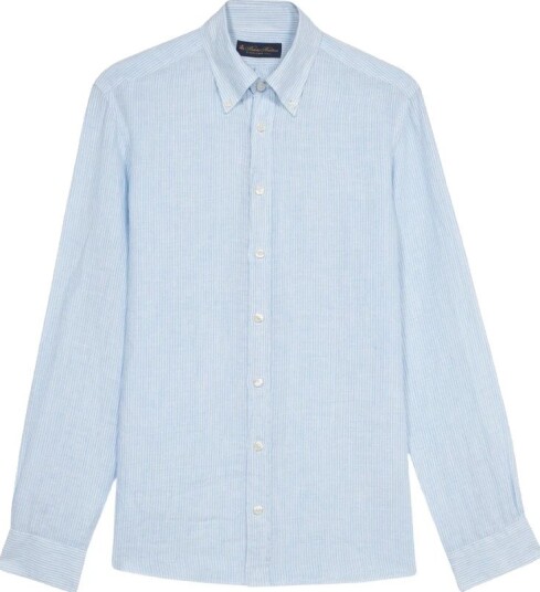 Brooks Brothers Herre Skjorter Blå 3XL,